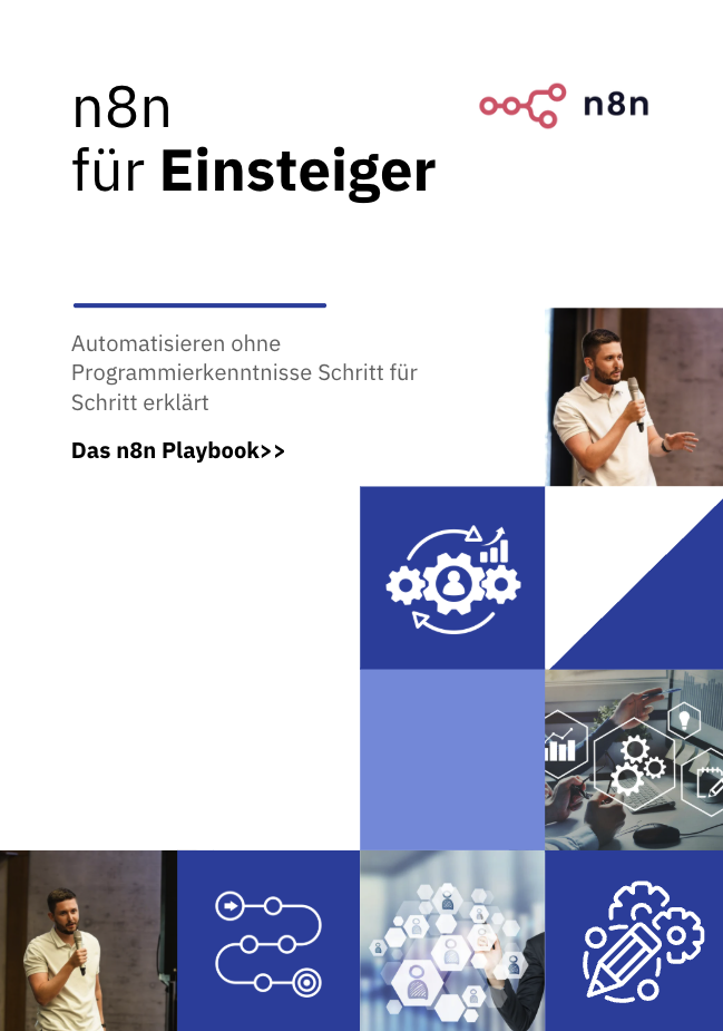 n8n für Einsteiger E-Book Cover - 72 Seiten Workflow Automatisierung ohne Programmieren lernen